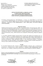 Ocena waciwoci alergizujcych i toksyczno dranicych elu kolagenowego ze skr rybich wykonana przez Klinik Dermatologiczn Akademii Medycznej w Gdasku.